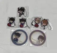名探偵コナン ラバーストラップ アクリルコースター ガチャガチャ ミスレス