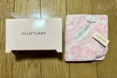JILLSTUART 花柄タオルハンカチ　箱付