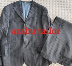 azabu tailor ビジネス フォーマル スーツ グレー 56