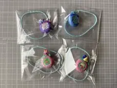 かわゆいヘアゴムたまごっちパラダイス全4種セット　ラスト1セット
