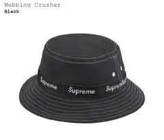 Supreme Webbing Crusher Black