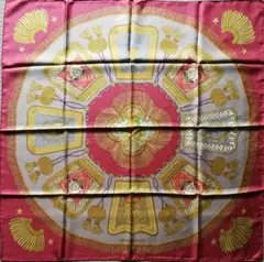 エルメス HERMES スカーフ カレ90 ◎サーベル飾り袋