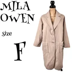 ミラオーウェン mila owen チェスターコート(F) ウール