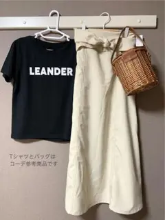 ⚪︎新品未使用　しまむらLULALA マルチウェイフレアスカート