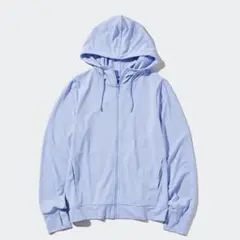 ユニクロ エアリズムuvカットメッシュパーカ
