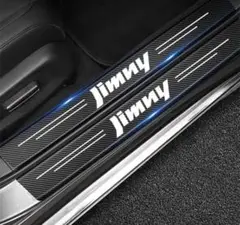 人気　スズキ　ジムニー 　ドア　ステップ　プロテクター ステッカー スカッフ