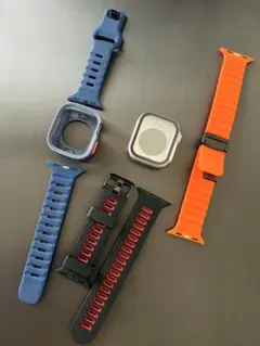 Apple Watch用 41mmバンドケース　3セット ウルトラ風Ｇショック風