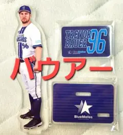 【未使用品】横浜DeNAベイスターズ　アクリルスタンド（バウアー投手）