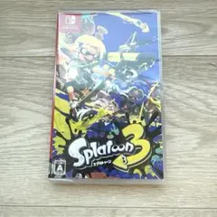 新品未開封 Switch スプラトゥーン3