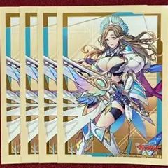 未使用 ヴァンガード 清廉なる騎士 テグリア スリーブ 4枚