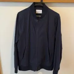 INHERIT ネイビー ジャンパー