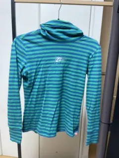 FILA GOLF フード付きストライプウェア M