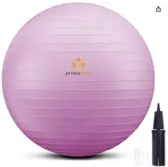 プリマソーレ バランスボール 65cm 空気入れ付き 耐荷重300kg