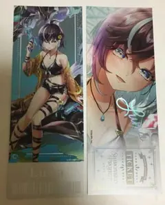 白猫プロジェクト 夏祭り2025 チケット風カード ルナ マルイ