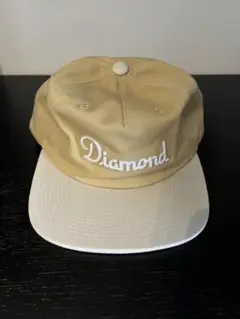 Diamond Supply Co. ベージュキャップ