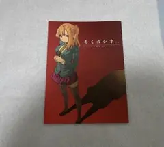 キミガシネ　アニメイト　特典　リーフレット　1巻