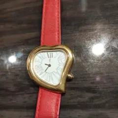 イブサンローラン ハート型 レディース 時計 ゴールド ジャンク品Ω