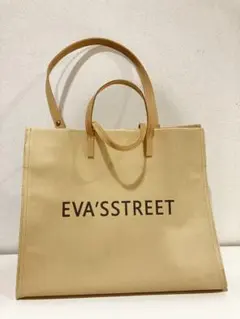 EVA'S STREET ベージュ トートバッグ