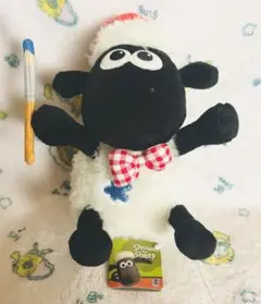 ひつじのショーン ベビーショーン お絵描きぬいぐるみ レッド