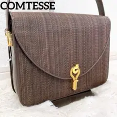 皇室御用達 COMTESSE コンテス ホースヘアー バニティ 2wayバッグ 皇室御用達 COMTESSE コンテス ホースヘアー バニティ