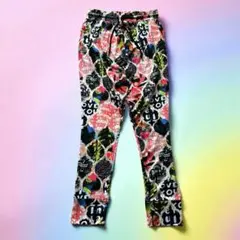 【正規品】ZUMBA WEAR 総柄　マルチカラー　パンツ　サルエル