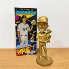 金色 大谷翔平 デコピン バブルヘッド 来場者限定 スタジアム配布 ドジャース