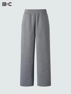 UNIQLO ユニクロ C スウェットワイドパンツ グレー