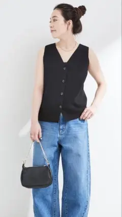B.C stock ベスト　ブラック