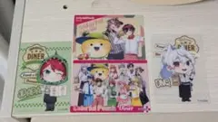 ダイナー キャラクタークリアファイル 4枚セット