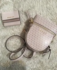 MICHAEL KORS リュック RHEA ミニ バックパック ピンク