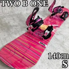 【良品】トゥービーワン スノーボード ヘイズ40 キャンバー 女性 Sサイズ