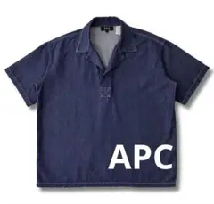 【希少】A.P.C. アーペーセー オープンカラー シャツ　イーストバイウエスト