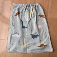 恐竜柄　巻き巻きタオル　ラップタオル　スイムタオル