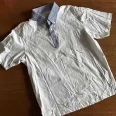 UNIQLO エアリズムフハク襟ポロシャツ　ホワイト　M