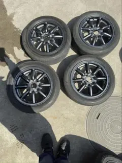 ⭐︎希少バリ山　ブラックレーシング　14インチ　6J ＋40 PCD100 4穴 m70444854665_1.jpg?1737092300