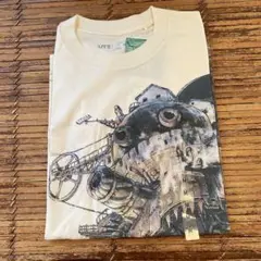 海外限定UNIQLO スタジオジブリ ハウル　Tシャツ Mサイズ オフホワイト