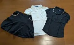 BURBERRY ポロシャツ2枚＆スカートセット