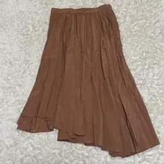 【タグ付き極美品】CALCATERRA シルクフレアスカート