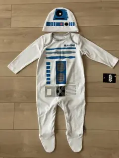 STAR WARS R2-D2ロンパース 6-9M