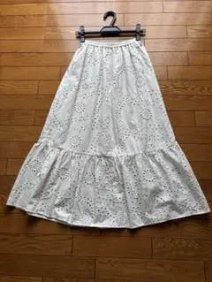 ★【新品タグ付】★◆ティアード♪レースロングスカート◆