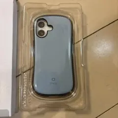 新品定価4400円 iFace ケース for iPhone 16 ライトブルー