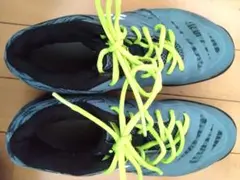 YONEX 840MID バドミントンシューズ グレー/ライム　25センチ