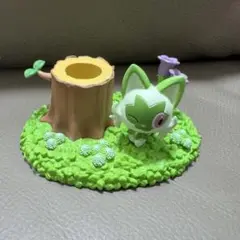 ポケモン ニャオハ　デスクトップフィギュア パルデア地方へようこそ！