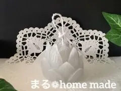 gray蓮の花 アロマキャンドル❁Handmade