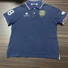 BARNEYS NEW YORK Golfゴルフポロシャツ ネイビー /L