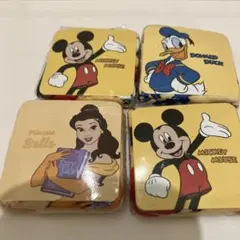 ディズニー　圧縮タオル　防災　ディズニープリンセス　ミッキー　ドナルド　ベル