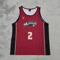 越谷アルファーズ　2番　四家魁人　ユニフォーム　L　VAYORELA　バスケ