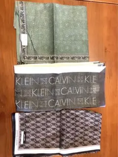 ピエールバルマン　ピエールカーディン　カルバンクライン　ハンカチ　3点セット