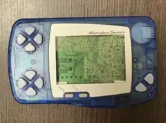ジャンク品　WonderSwan 本体 クリアブルー