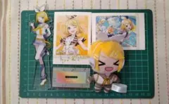 プロセカ　鏡音リン　ぷちぬい　アクスタ　カード　セット
